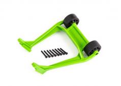 Traxxas TRX9576G Wheelie bar, groen (gemonteerd)