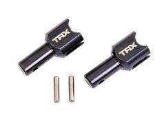 Traxxas TRX9586X Differentiele uitgangsbeker, midden (gehard staal, heavy duty) (2)/ 2,5x12 mm pen (2)