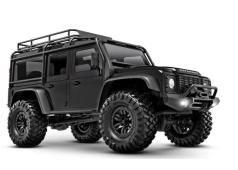 Traxxas TRX97054-1-BLK TRX-4M 1/18 Scale and Trail Crawler Land Rover 4WD Electric Truck with TQ zwart