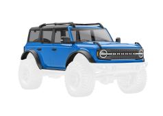 Traxxas TRX9711-BLUE Body, Ford Bronco, compleet, Blauw (inclusief grille, zijspiegels, deurgrepen, wielkasten, ruitenwi