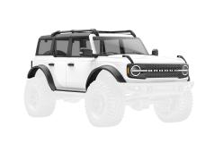 Traxxas TRX9711-WHT Body, Ford Bronco, compleet (gemonteerd) (wit) (inclusief grille, zijspiegels, deurgrepen, spatborde