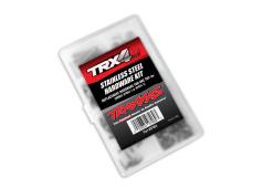 Traxxas TRX9746X Hardwarekit, roestvrij staal, compleet (bevat alle roestvrijstalen hardware die wordt gebruikt op 1/18-