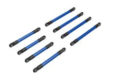 Traxxas TRX9749-BLUE Set ophangstangen, 6061-T6 aluminium (blauw geanodiseerd) (inclusief 5x53 mm trekstangen voor (2),