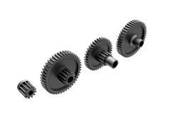 Traxxas TRX9776R Tandwielset, transmissie, laag bereik (kruip) (overbrengingsverhouding 40,3:1)/ pinion, 11-tands