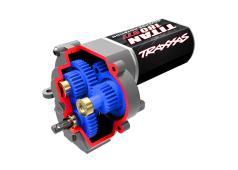 Traxxas TRX9791X Transmissie, compleet (versnellingsbak) (9,7:1 overbrengingsverhouding) (inclusief Titan 87T-motor)