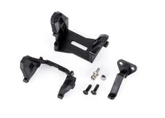 Traxxas TRX9826 SCHOKBEVESTIGINGEN (VOOR & ACHTER)/ TRAILER HITCH (VERLENGD)