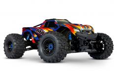 Traxxas Wide Maxx V2 1/10 4WD Brushless Electric Monster Truck, VXL-4S, TQi - Geel