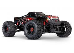 Traxxas Wide Maxx V2 1/10 4WD Brushless Electric Monster Truck, VXL-4S, TQi - Rood