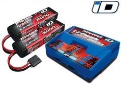 Traxxas aktie pack Dubbele Intelligente Lader TRX2972GX met 2 stuks 5000mAh trx2872x