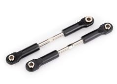 TRX7433 Turnbuckles, toe link, 47mm (77mm center to center) (assembled with rod ends and hollow balls) (1 left, 1 right)