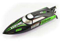 Volantex Racent Vector SR48 Brushless Boat RTR Zwart met lipo accu (versie 2023) V797-3B-BL