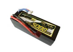 Yellow RC LiPo 5000mAh 14,8V 4S45C Hardcase Deans plug YEL2654