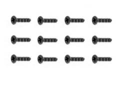 Yellow RC YEL13006 Countersunk Self Tapping screw 2X15mm (12pcs)