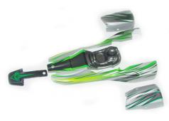 Yellow RC YEL15002 Dune Racer Body (Green) with decals