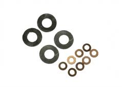 Yellow RC YEL12230 Shims 1X5X0.15 (8pcs) 6.2X12.5X0.2 (4pcs) Yel