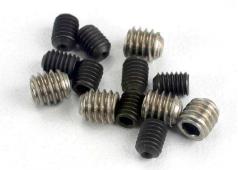 Traxxas TRX1548 Set (borg) schroeven, 3x4mm (8) / 4x4mm (roestvrij) (4)