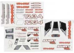 Traxxas TRX2413X Sticker vel Bandit