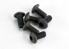 Traxxas TRX2575 Schroeven, 3x6mm bolle kop (zeskant) (6)