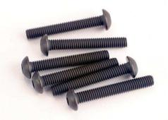 Traxxas TRX2580 Schroeven, 3x20mm bolle kop (Inbus) (6)