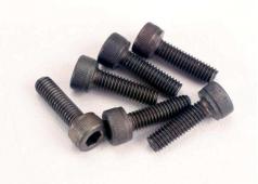 Traxxas TRX2587 Schroeven, 3x10mm Inbus (6) (geen ring)