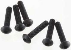 Traxxas TRX2589 Schroeven, 4x20mm bolle kop (inbus) (6)