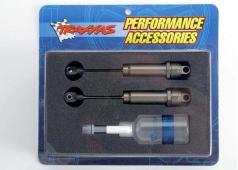 Traxxas TRX2662 Big Bore schokdempers (XX-lang) (hard-geanodisee