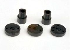 Traxxas TRX2669 Zuigerkop set (2-gat (2) / 3-gats (2)) / schok m