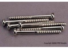 Traxxas TRX2681 Screws, 3x30mm roundhead self-tapping (6)