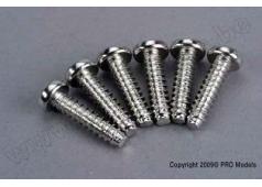 Traxxas TRX2683 Screws, 5x20mm roundhead self-tapping (6)