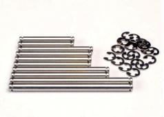 Traxxas TRX2739 Vering pin set, roestvrij staal (met / E-clips)