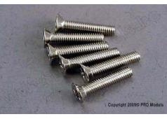 Traxxas TRX3179 Schroeven, 3x15mm verzonken machine (6)