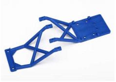 Traxxas TRX3623X Stootplaten (voor & achter) (blauw)