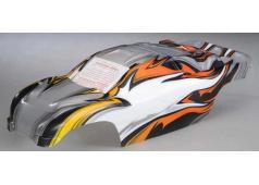 Traxxas TRX3717 Body, Rustler, ProGraphix (vervanging van de geschilderde body. Graphics zijn gedrukt, vereist verf & ui