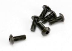 Traxxas TRX3936 Schroeven, 4x10mm bolle kop (inbus) (6)