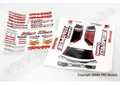 Traxxas TRX4113X Sticker Vellen, Nitro Stampede