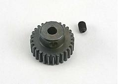 Traxxas TRX4728 Tandwiel, 28-T pinion (48-p) (mach. staal)/ stel