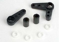 Traxxas TRX4843 Tuimelaars (l & r) / tuimelaar steun spacers (2)