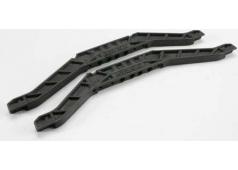 Traxxas TRX4963 Chassis braces, lagere (zwart) (voor lange wielbasis chassis) (2)