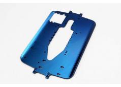 Traxxas TRX5122R Chassis, 6061-T6 aluminium (4,0 mm) (blauw) (st