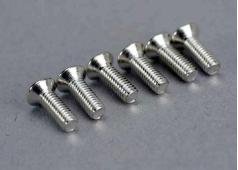 Traxxas TRX5169 Schroeven, 2.6x8mm verzonken (6)