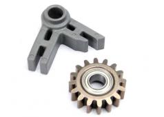 Traxxas TRX5183 Gear, idler/ idler gear support/ bearing (press