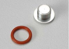 Traxxas TRX5240 End cap, carburetor body/ 6.2x1.2mm O-ring/ (1-