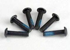 Traxxas TRX5282 Schroeven, 3x12mm bolle kop (6) (starter attachm