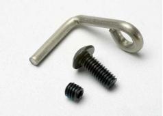 Traxxas TRX5346 Hanger, metalen draad (voor tuned pipe) / 4mm GS