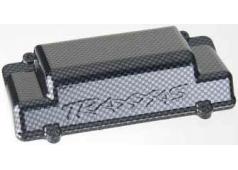 Traxxas TRX5515G Battery Box Cover, bumper (rear), Exo-Carbon f