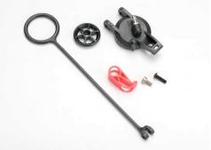 Traxxas TRX5547 Pull ring (1)/ fuel tank cap (1)/ engine shut-o