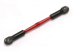 Traxxas TRX5595 Turnbuckle, aluminum (red-anodized), front toe