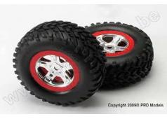 Traxxas TRX5973A Banden & velgen, gemonteerd, gelijmd (SCT, sati