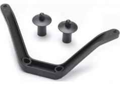 Traxxas TRX6715 Body mount (1)/ body mount post (2) (front)