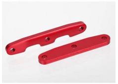 Traxxas TRX6823R Schutbord trekstangen, voor en achter, aluminium (rood-geanodiseerd)